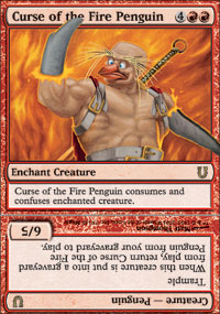 Curse of the Fire Penguin - Foil | Unhinged