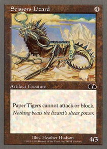 Scissors Lizard | Unglued