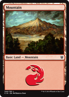 Mountain (346) | Commander 2016