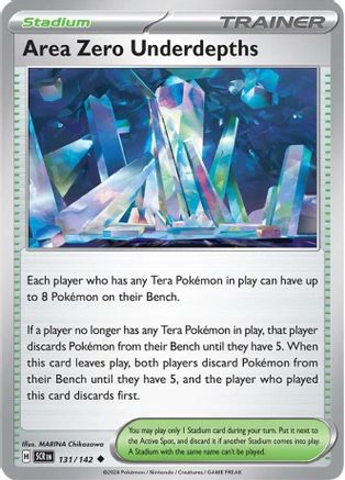 Area Zero Underdepths - 131/142 - Reverse Holo | SV - Stellar Crown