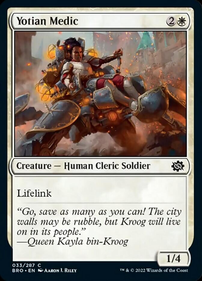 Yotian Medic | The Brothers' War