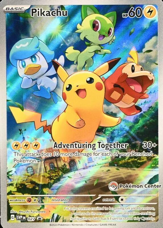 Pikachu - SVP027 | SVP Black Star Promos