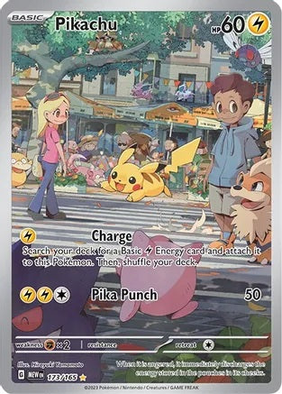 Pikachu - 173/165 - Illustration Rare | SV - 151