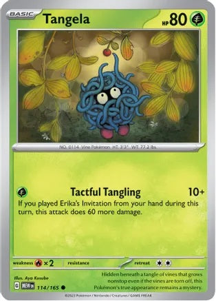 Tangela - 114/165 - Common - Reverse Holo | SV - 151