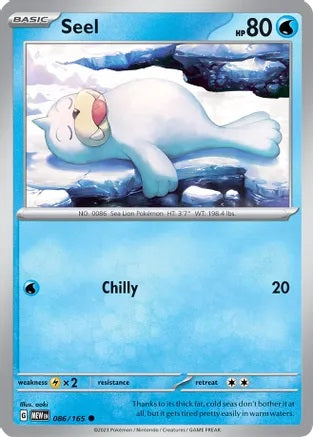 Seel - 086/165 - Common - Reverse Holo | SV - 151