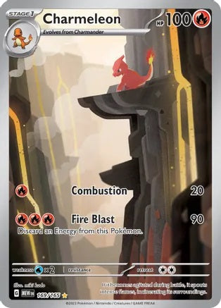 Charmeleon - 169/165 - Illustration Rare | SV - 151