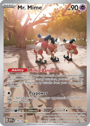 Mr. Mime - 179/165 - Illustration Rare | SV - 151