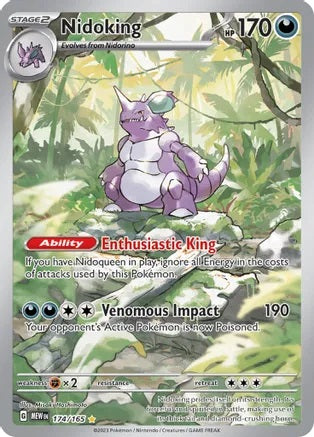 Nidoking - 174/165 - Illustration Rare | SV - 151