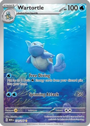 Wartortle - 171/165 - Illustration Rare | SV - 151