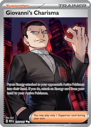 Giovanni's Charisma - 197/165 - Ultra Rare | SV - 151