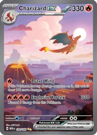 Charizard ex - 199/165 - Special Illustration Rare | SV - 151