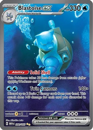 Blastoise ex - 200/165 - Special Illustration Rare | SV - 151