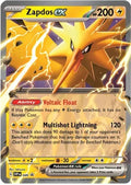 Zapdos ex - SVP049 - SVP Black Star Promos | SVP Black Star Promos