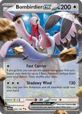 Bombirdier ex - 156/182 - Double Rare | SV - Paradox Rift