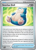 Snorlax Doll - 175/182 - Uncommon - Reverse Holo | SV - Paradox Rift