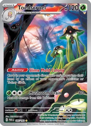 Toedscruel - 185/182 - Illustration Rare | SV - Paradox Rift