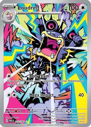 Loudred - 212/182 - Illustration Rare | SV - Paradox Rift