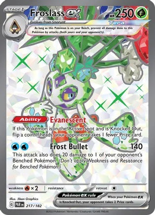 Froslass ex - 217/182 - Ultra Rare | SV - Paradox Rift