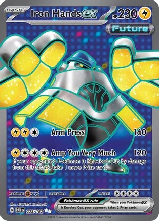 Iron Hands ex - 223/182 - Ultra Rare | SV - Paradox Rift