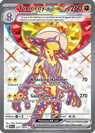 Toxtricity ex - 227/182 - Ultra Rare | SV - Paradox Rift