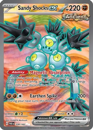 Sandy Shocks ex - 228/182 - Ultra Rare | SV - Paradox Rift