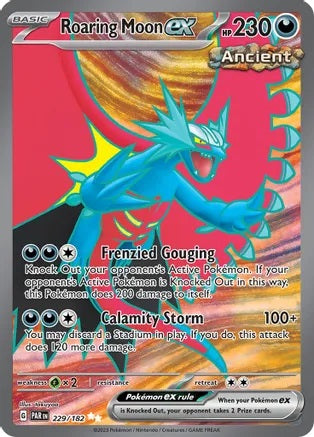 Roaring Moon ex - 229/182 - Ultra Rare | SV - Paradox Rift