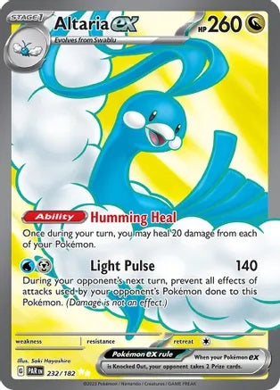 Altaria ex - 232/182 - Ultra Rare | SV - Paradox Rift