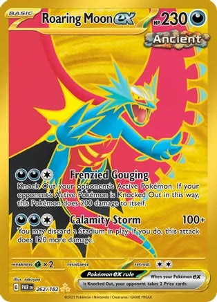 Roaring Moon ex - 262/182 - Hyper Rare | SV - Paradox Rift