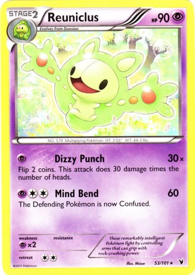 Reuniclus - 53/101 - Rare | BW - Noble Victories