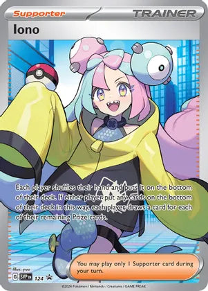 Iono - SVP124 - SVP Black Star Promos | SVP Black Star Promos