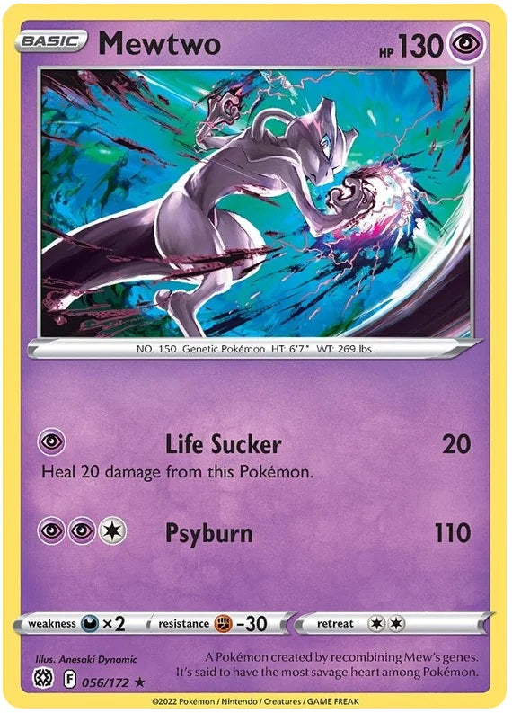 Mewtwo - 056/172 - Rare | SWSH - Brilliant Star