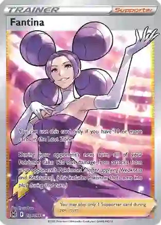 Fantina - 191/196 - Full Art Ultra Rare | SWSH - Lost Origin