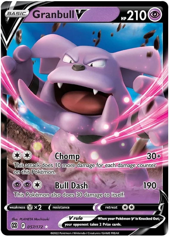 Granbull V - 057/172 - Ultra Rare | SWSH - Brilliant Star