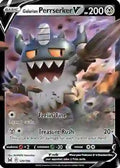 Galarian Perrserker V - 129/196 - Ultra Rare | SWSH - Lost Origin