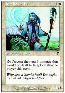 Samite Healer - Foil | 7th Edition