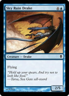 Sky Ruin Drake - Foil | Zendikar