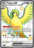 Pidgeot ex - 221/091 - Shiny Ultra Rare | SV - Paldean Fates