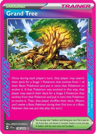 Grand Tree - 136/142 - Ace Rare | SV - Stellar Crown