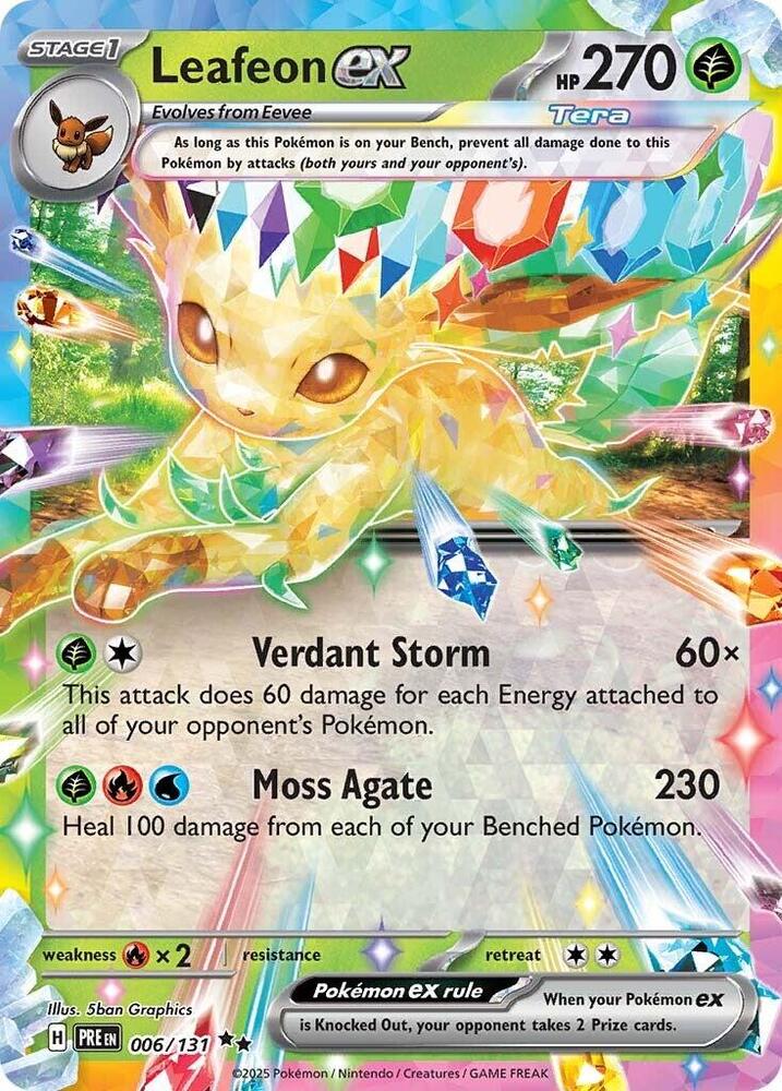 Leafeon ex - 006/131 - 006/131 | SV - Prismatic Evolutions