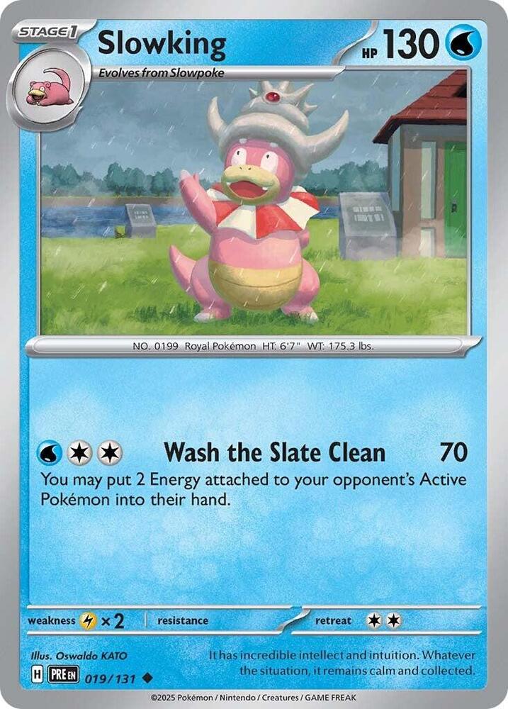 Slowking - 019/131 - Reverse Holo | SV - Prismatic Evolutions
