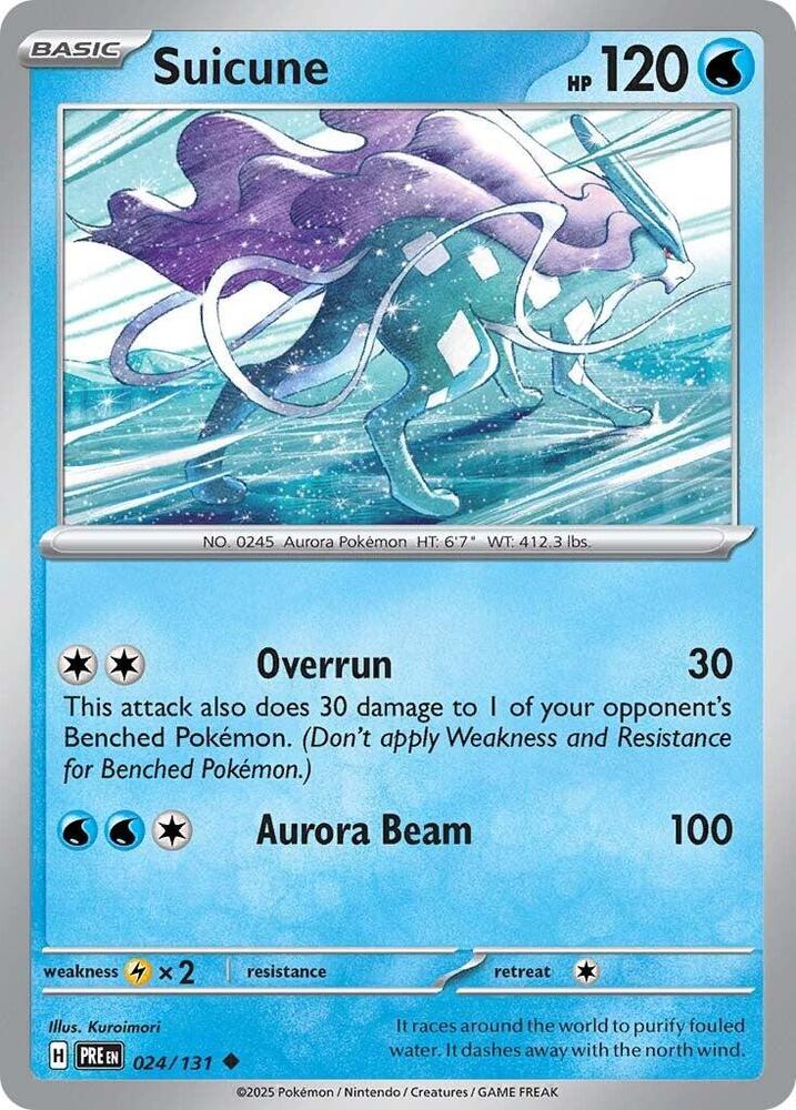 Suicune - 024/131 - Uncommon | SV - Prismatic Evolutions