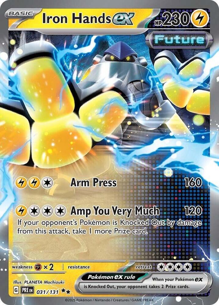 Iron Hands ex - 031/131 - Double Rare | SV - Prismatic Evolutions