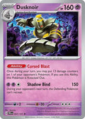 Dusknoir - 037/131 - Rare - Reverse Holo | SV - Prismatic Evolutions