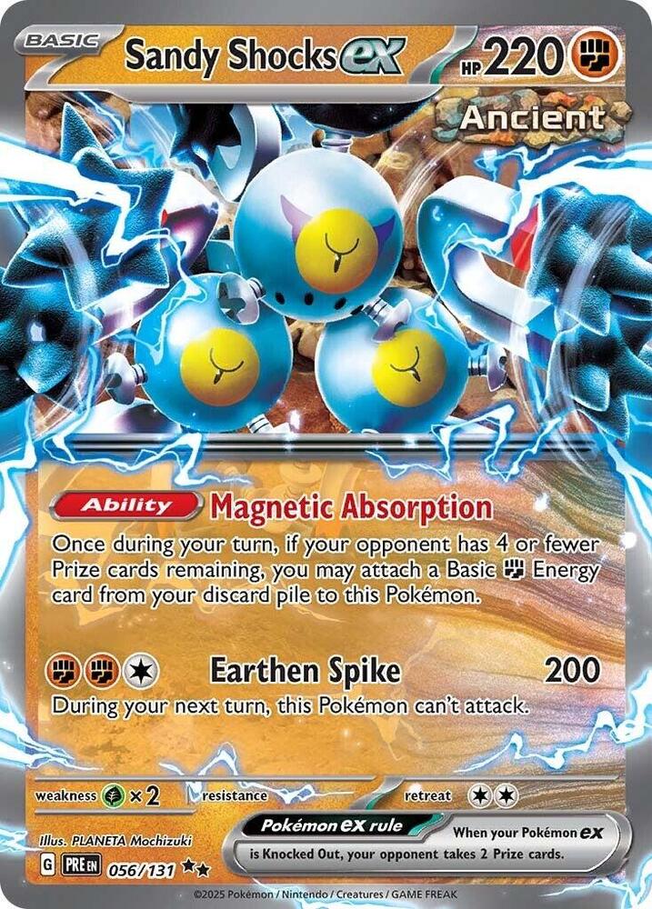Sandy Shocks ex - 056/131 - Double Rare | SV - Prismatic Evolutions