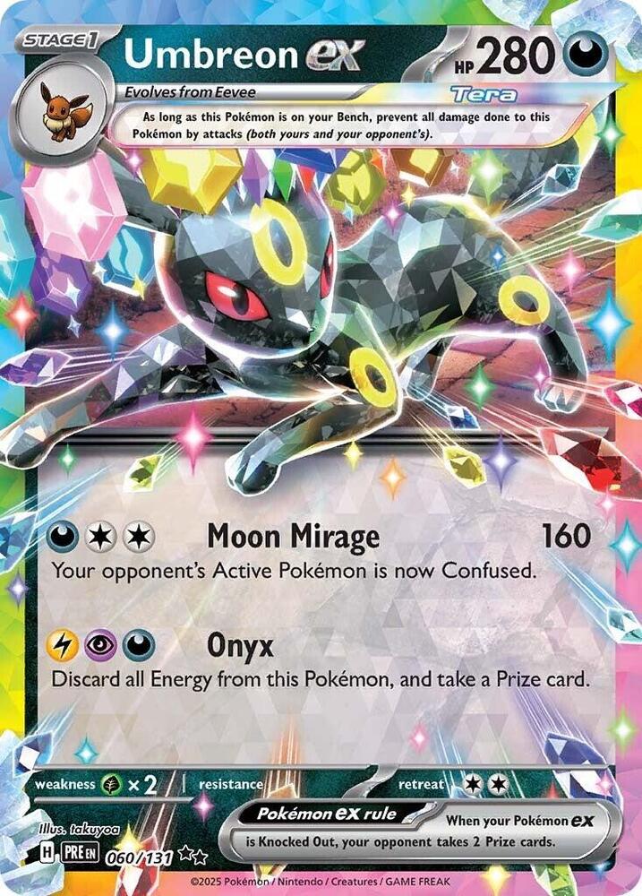 Umbreon ex - 060/131 - Double Rare | SV - Prismatic Evolutions