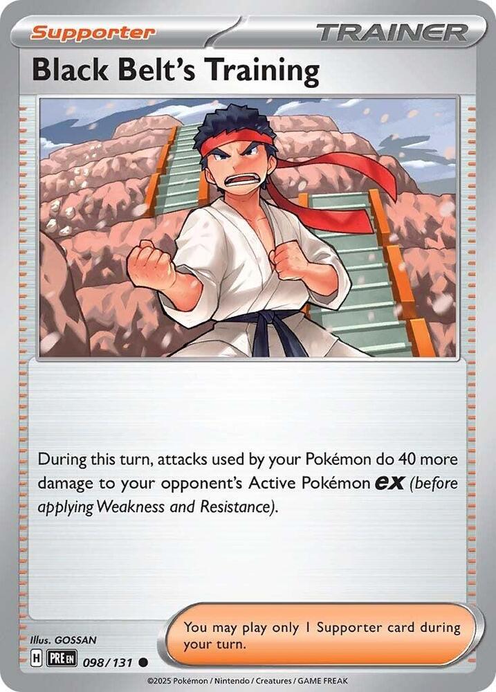 Black Belt's Training - 098/131 - Reverse | SV - Prismatic Evolutions
