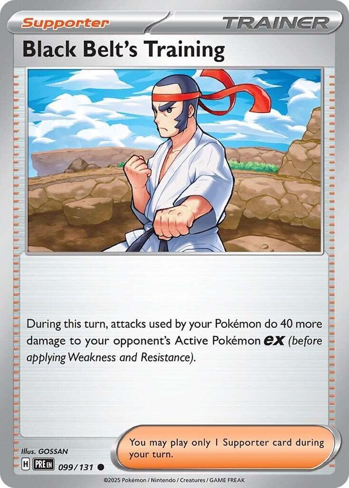 Black Belt's Training - 099/131 - Reverse | SV - Prismatic Evolutions