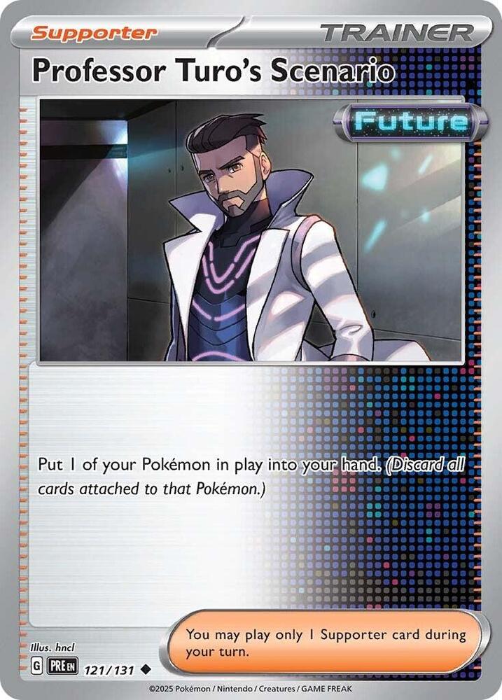 Professor Turo's Scen - 121/131 - Reverse | SV - Prismatic Evolutions