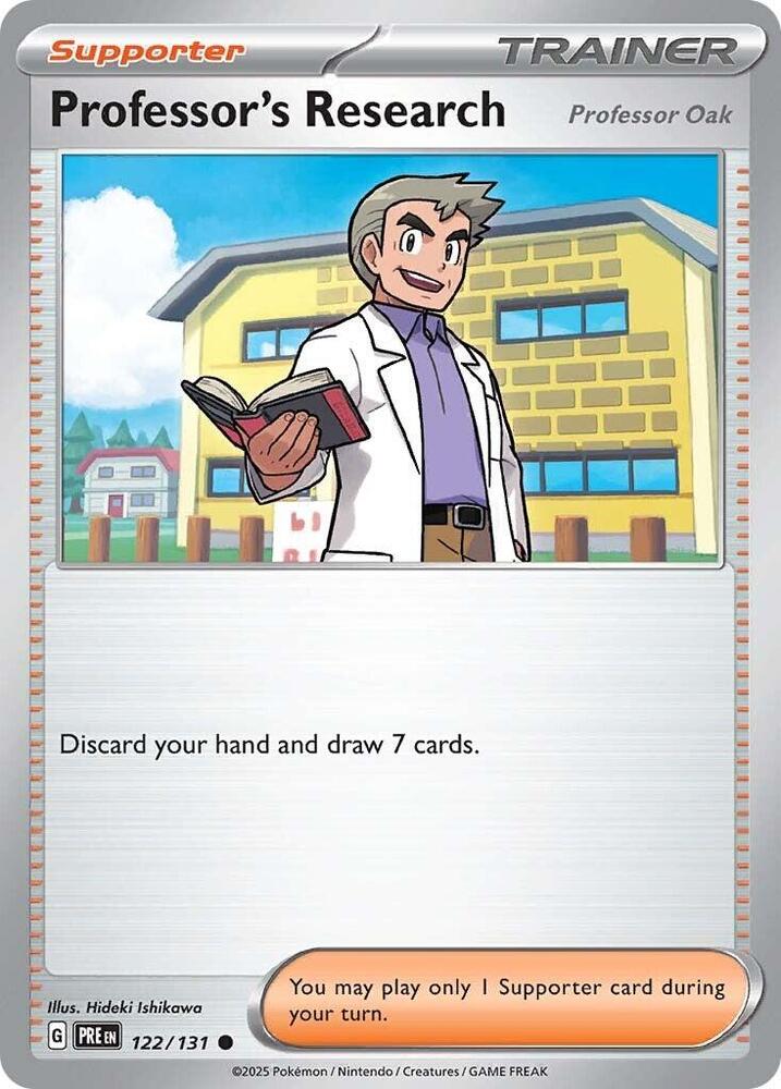Professor's Research - 122/131 - Reverse | SV - Prismatic Evolutions