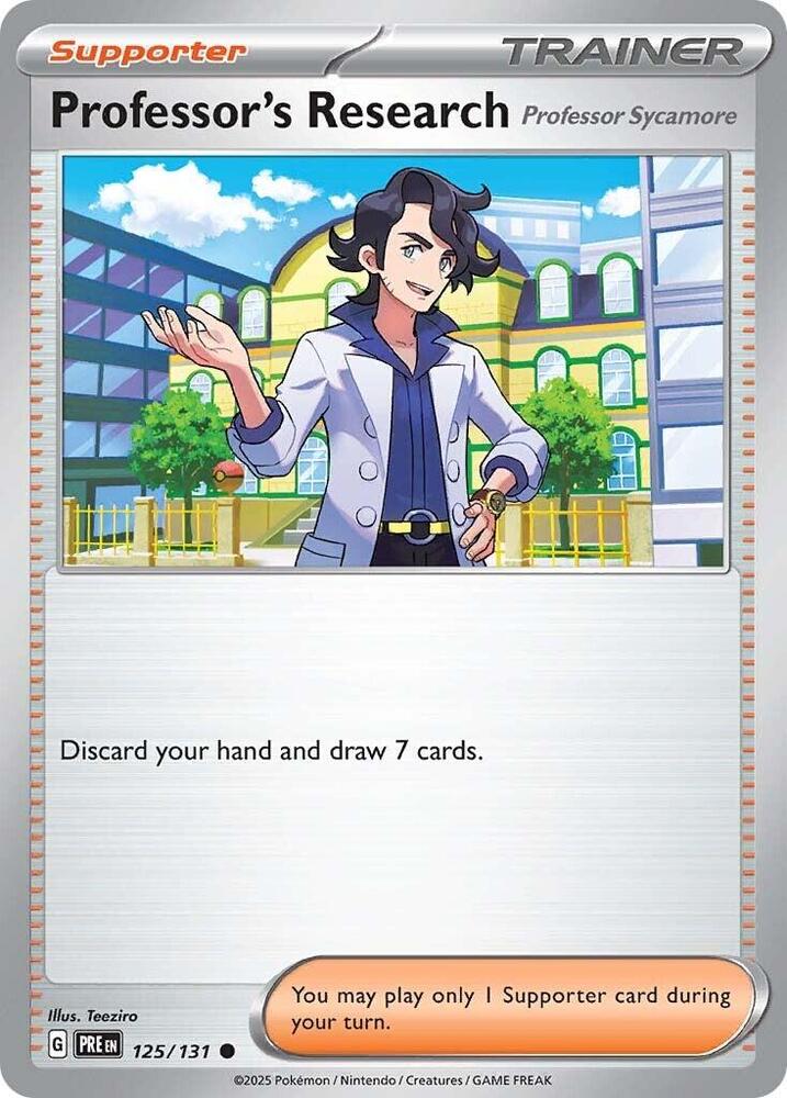 Professor's Research - 125/131 - Reverse | SV - Prismatic Evolutions